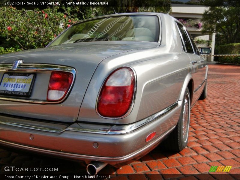 Silver Metallic / Beige/Blue 2002 Rolls-Royce Silver Seraph