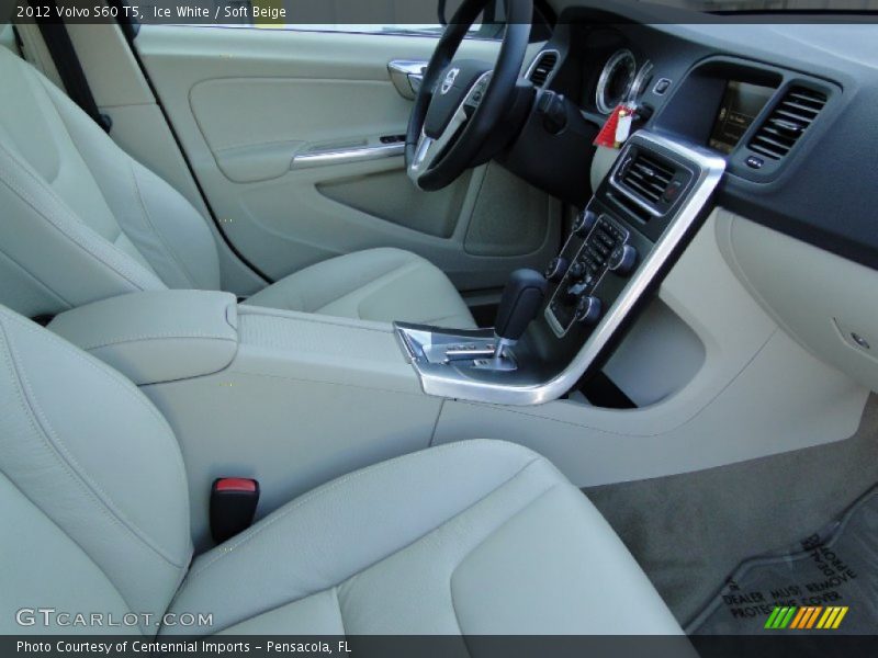 Ice White / Soft Beige 2012 Volvo S60 T5