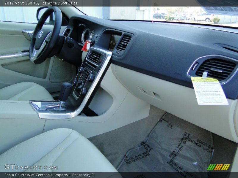 Ice White / Soft Beige 2012 Volvo S60 T5