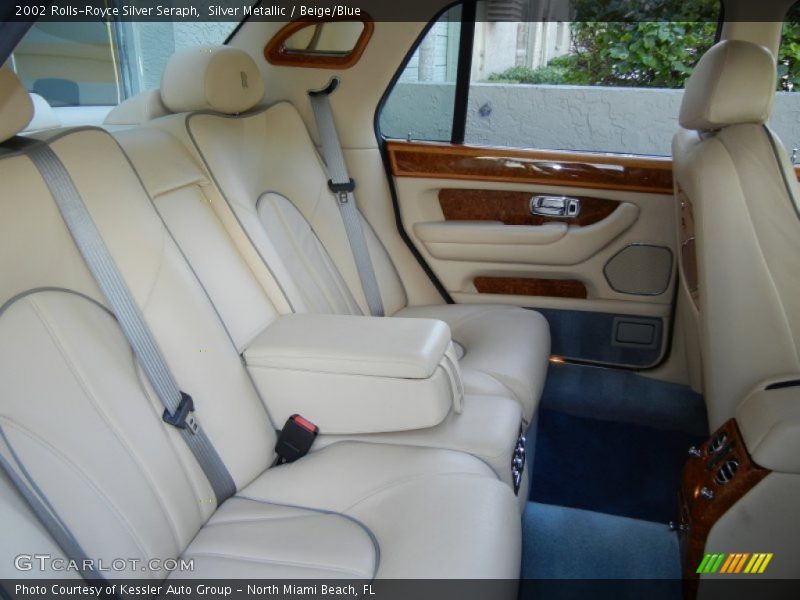 Silver Metallic / Beige/Blue 2002 Rolls-Royce Silver Seraph