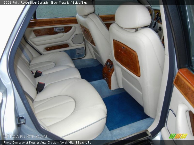  2002 Silver Seraph  Beige/Blue Interior