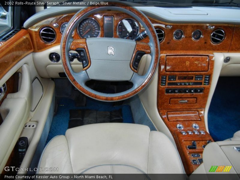 Dashboard of 2002 Silver Seraph 
