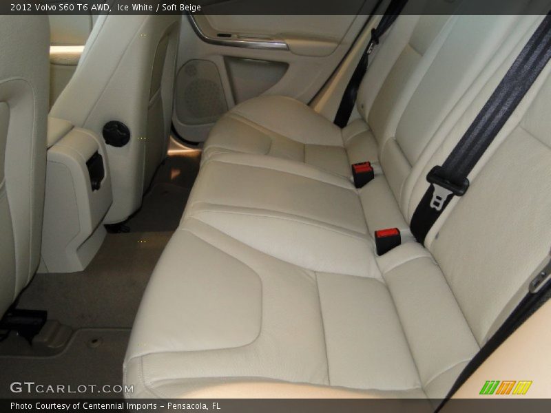 Ice White / Soft Beige 2012 Volvo S60 T6 AWD