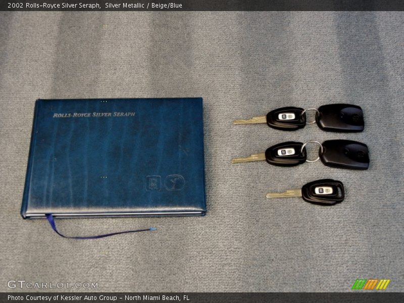 Keys of 2002 Silver Seraph 