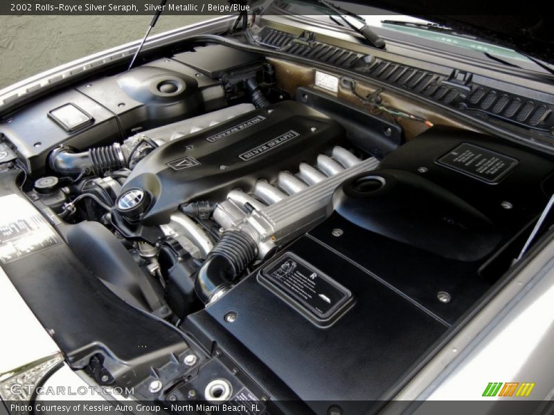  2002 Silver Seraph  Engine - 5.4 Liter SOHC 24-Valve V12