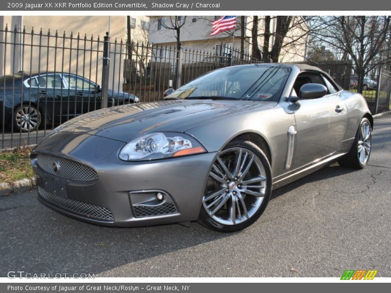 Shadow Gray / Charcoal 2009 Jaguar XK XKR Portfolio Edition Convertible