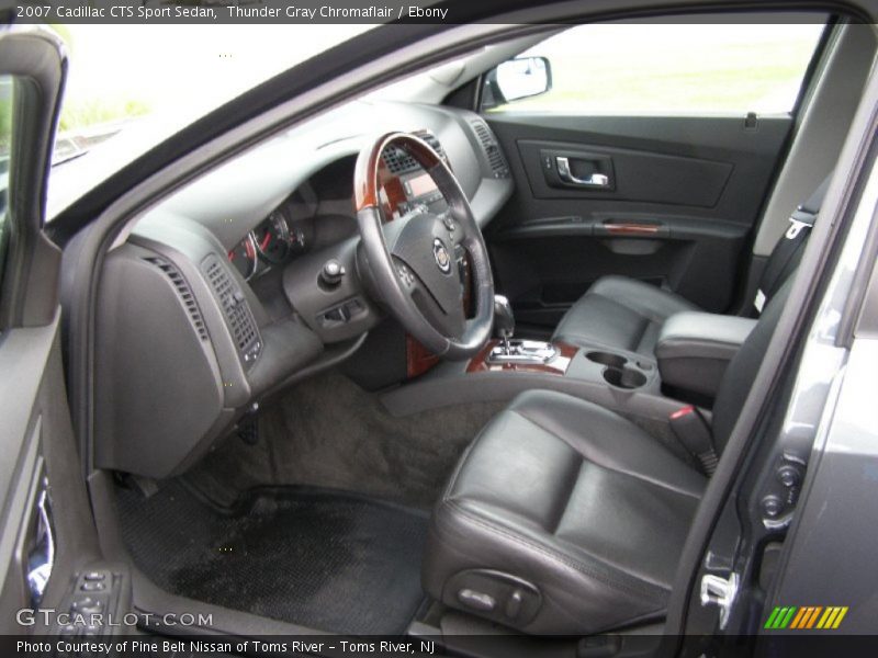  2007 CTS Sport Sedan Ebony Interior