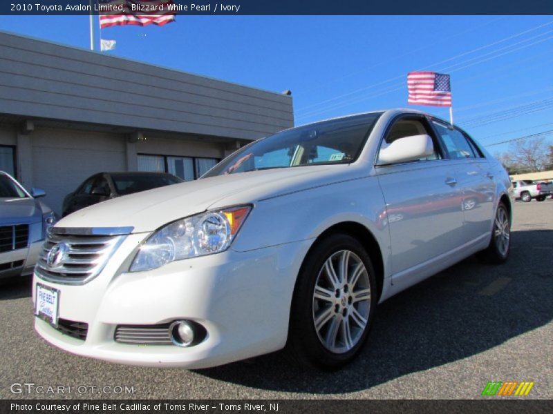Blizzard White Pearl / Ivory 2010 Toyota Avalon Limited