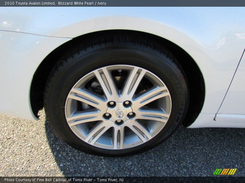 Blizzard White Pearl / Ivory 2010 Toyota Avalon Limited