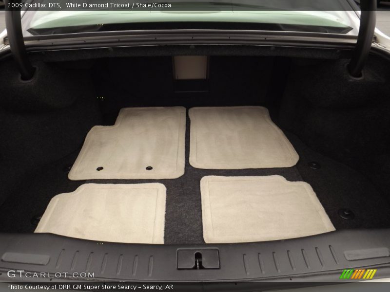 White Diamond Tricoat / Shale/Cocoa 2009 Cadillac DTS