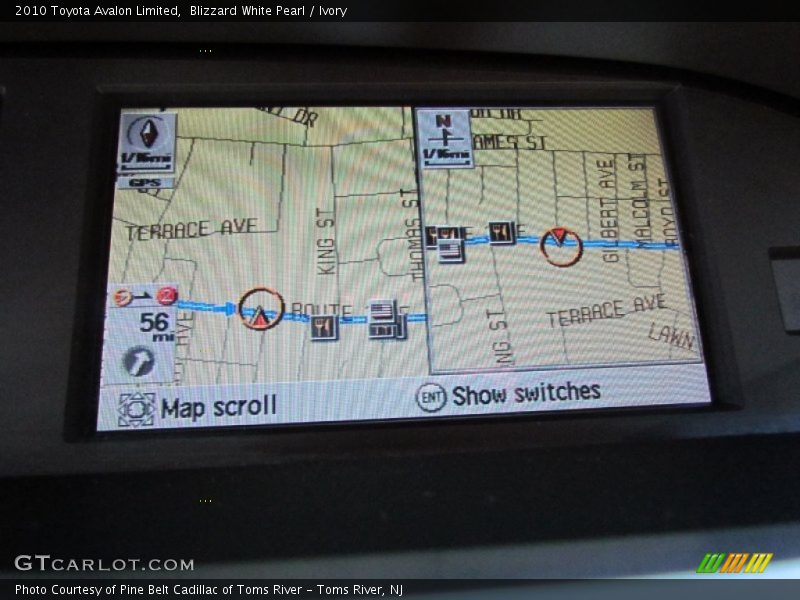 Blizzard White Pearl / Ivory 2010 Toyota Avalon Limited