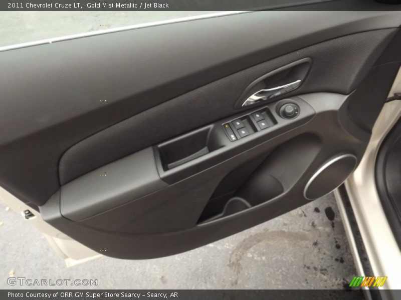 Gold Mist Metallic / Jet Black 2011 Chevrolet Cruze LT