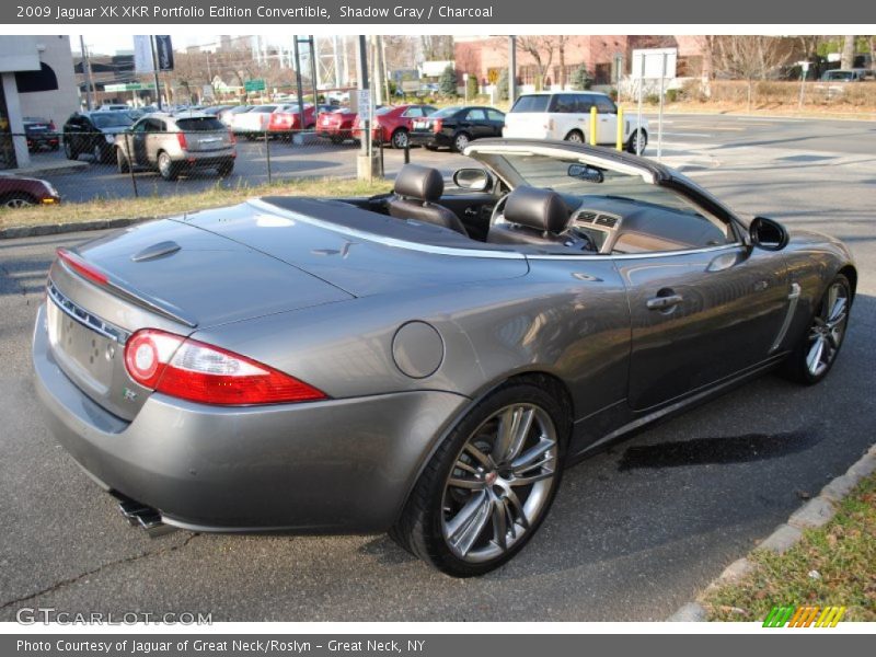 Shadow Gray / Charcoal 2009 Jaguar XK XKR Portfolio Edition Convertible