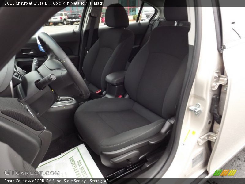 Gold Mist Metallic / Jet Black 2011 Chevrolet Cruze LT