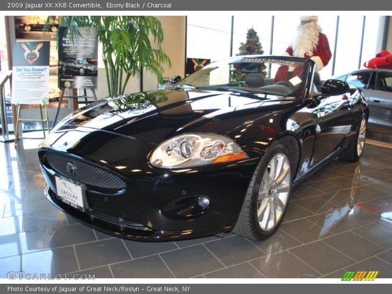 Ebony Black / Charcoal 2009 Jaguar XK XK8 Convertible