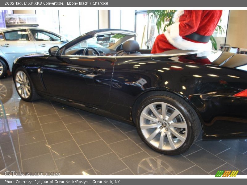 Ebony Black / Charcoal 2009 Jaguar XK XK8 Convertible