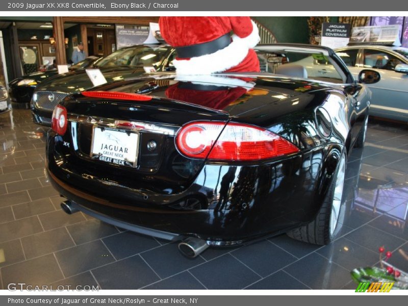 Ebony Black / Charcoal 2009 Jaguar XK XK8 Convertible