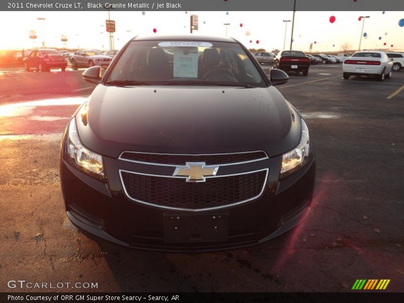 Black Granite Metallic / Jet Black 2011 Chevrolet Cruze LT