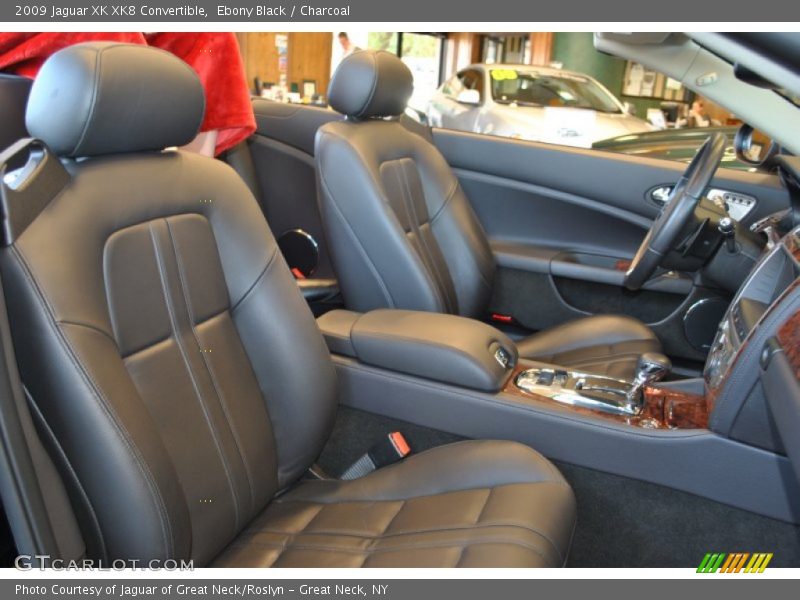 Ebony Black / Charcoal 2009 Jaguar XK XK8 Convertible
