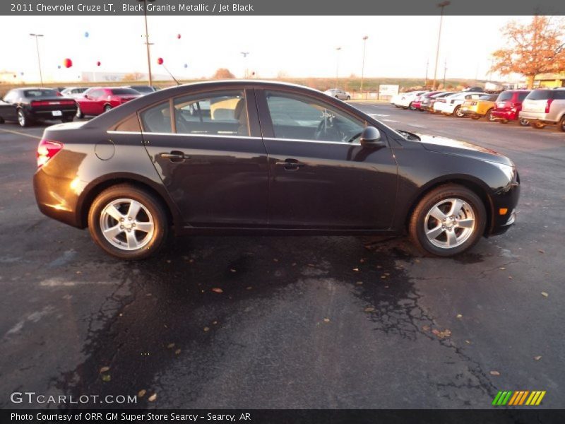 Black Granite Metallic / Jet Black 2011 Chevrolet Cruze LT