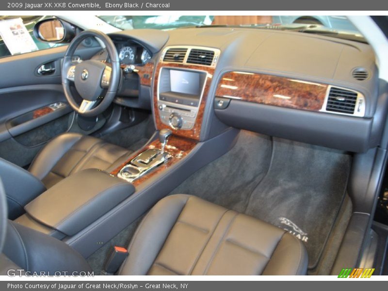Ebony Black / Charcoal 2009 Jaguar XK XK8 Convertible