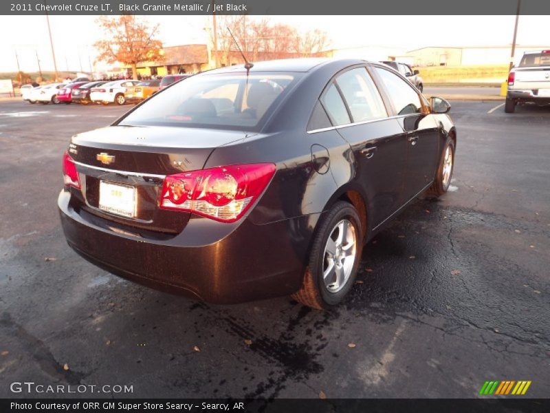 Black Granite Metallic / Jet Black 2011 Chevrolet Cruze LT