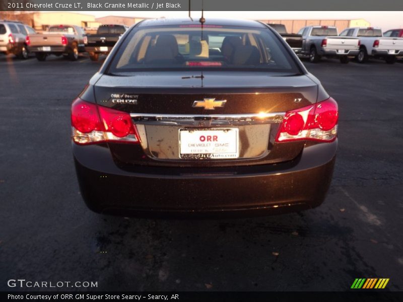Black Granite Metallic / Jet Black 2011 Chevrolet Cruze LT