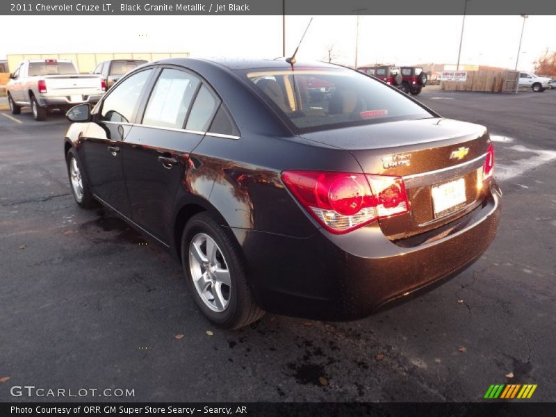 Black Granite Metallic / Jet Black 2011 Chevrolet Cruze LT