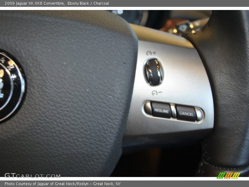 Ebony Black / Charcoal 2009 Jaguar XK XK8 Convertible
