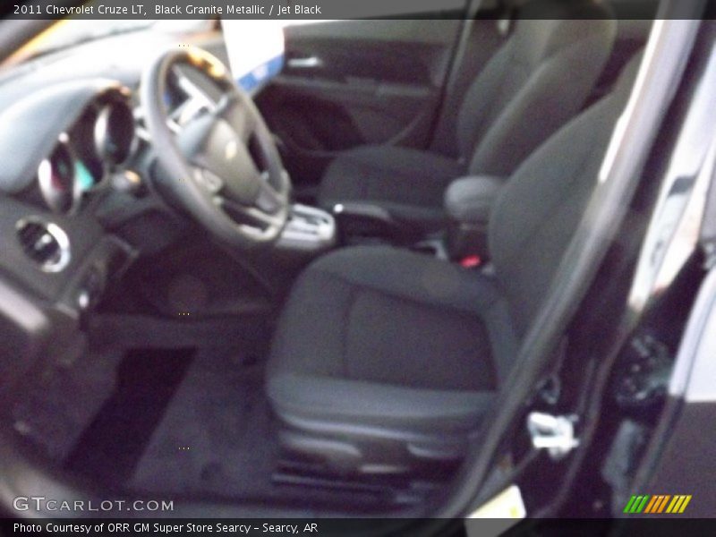 Black Granite Metallic / Jet Black 2011 Chevrolet Cruze LT