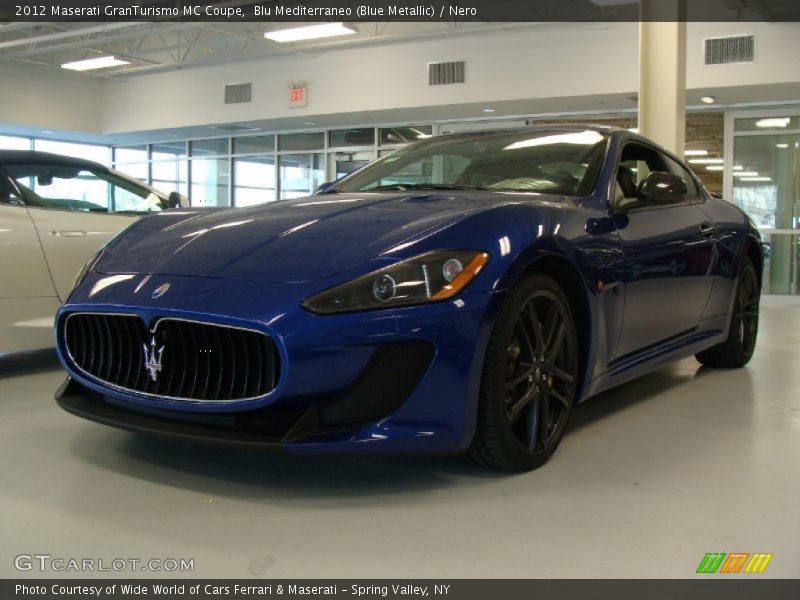  2012 GranTurismo MC Coupe Blu Mediterraneo (Blue Metallic)