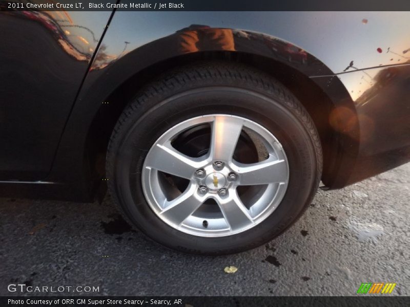 Black Granite Metallic / Jet Black 2011 Chevrolet Cruze LT