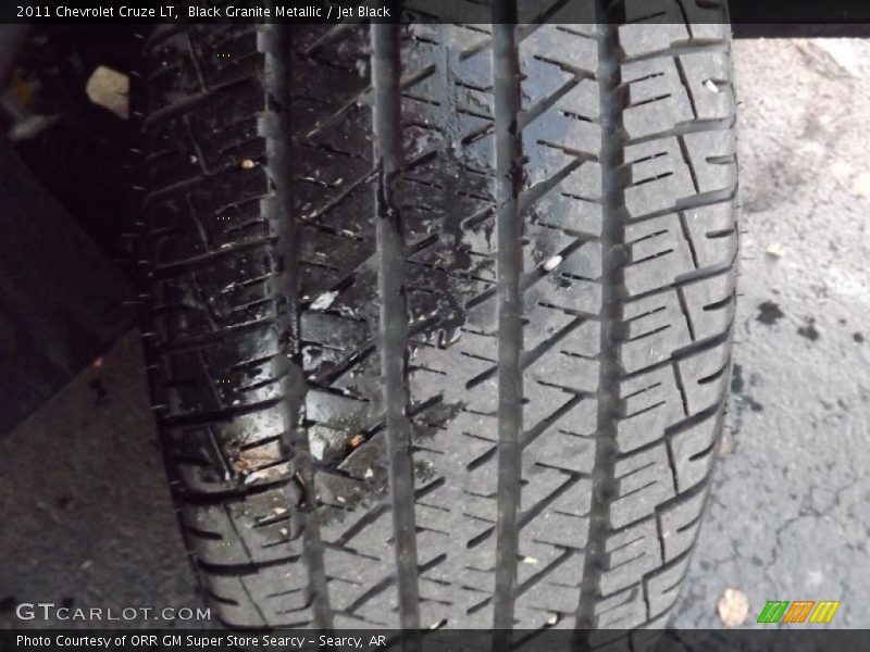 Black Granite Metallic / Jet Black 2011 Chevrolet Cruze LT