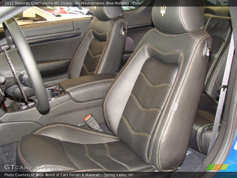  2012 GranTurismo MC Coupe Nero Interior