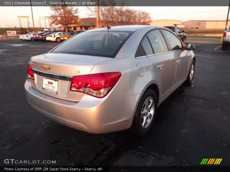 Silver Ice Metallic / Jet Black 2011 Chevrolet Cruze LT