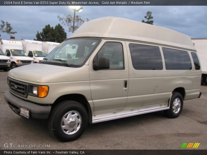 Gold Ash Metallic / Medium Flint 2004 Ford E Series Van E350 Super Duty XL Wheelchair Access