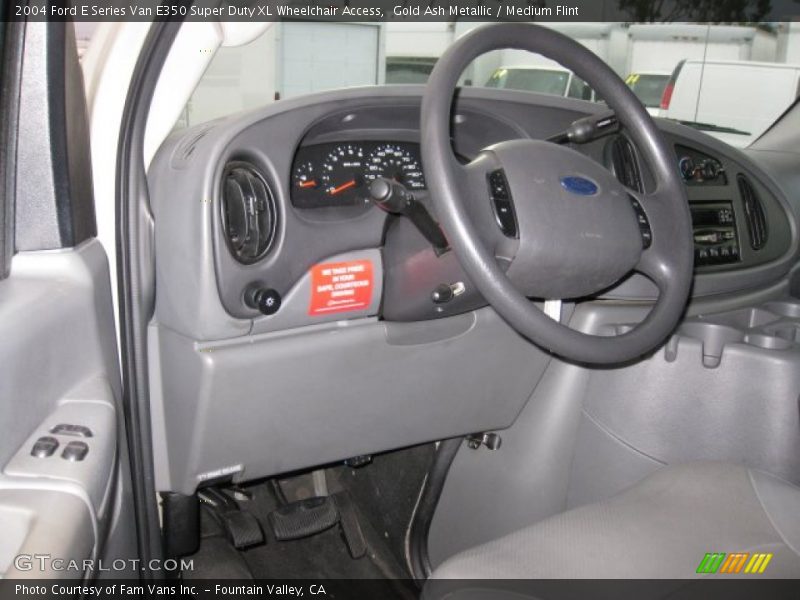 Gold Ash Metallic / Medium Flint 2004 Ford E Series Van E350 Super Duty XL Wheelchair Access