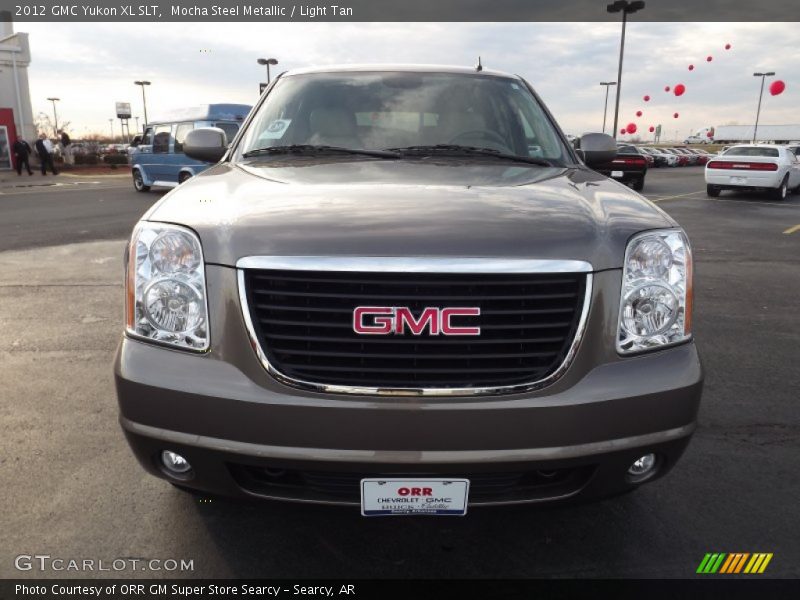 Mocha Steel Metallic / Light Tan 2012 GMC Yukon XL SLT