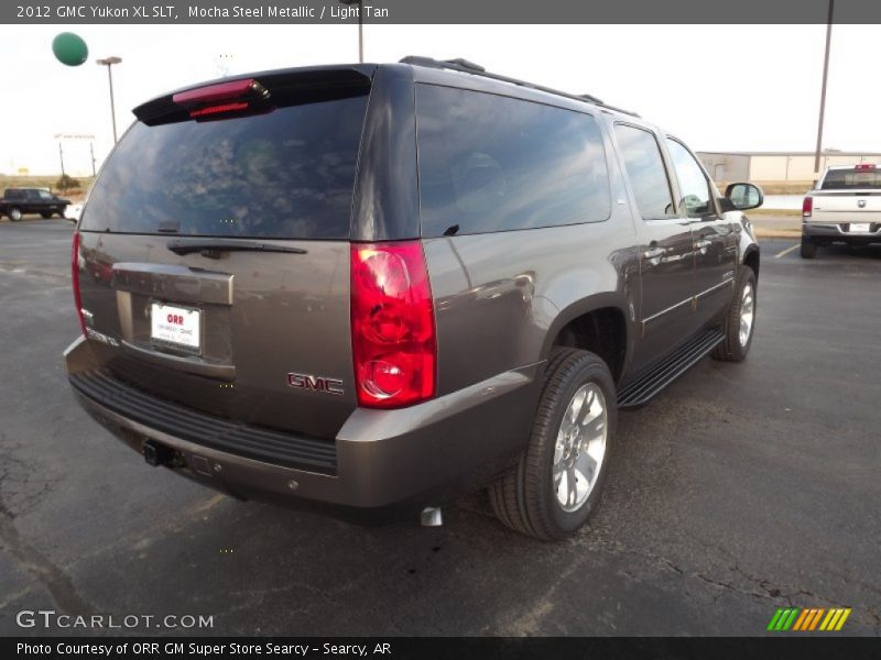Mocha Steel Metallic / Light Tan 2012 GMC Yukon XL SLT
