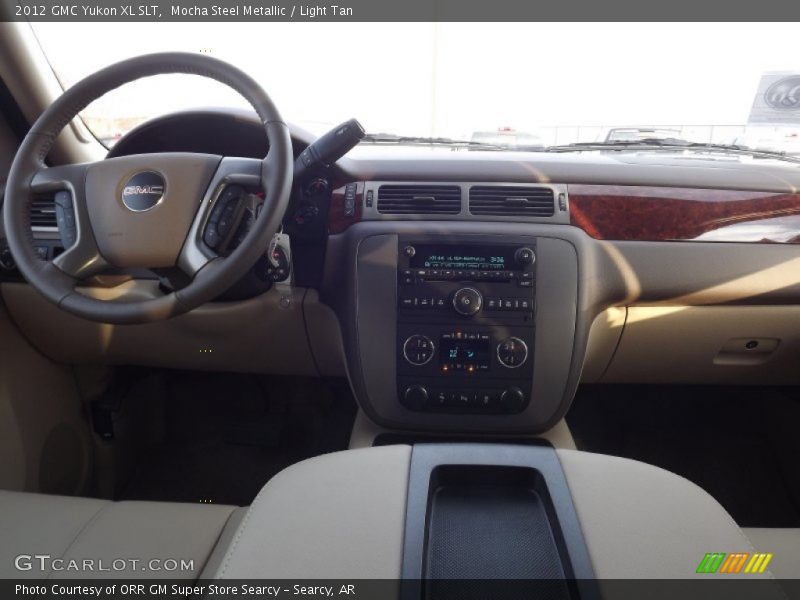 Mocha Steel Metallic / Light Tan 2012 GMC Yukon XL SLT