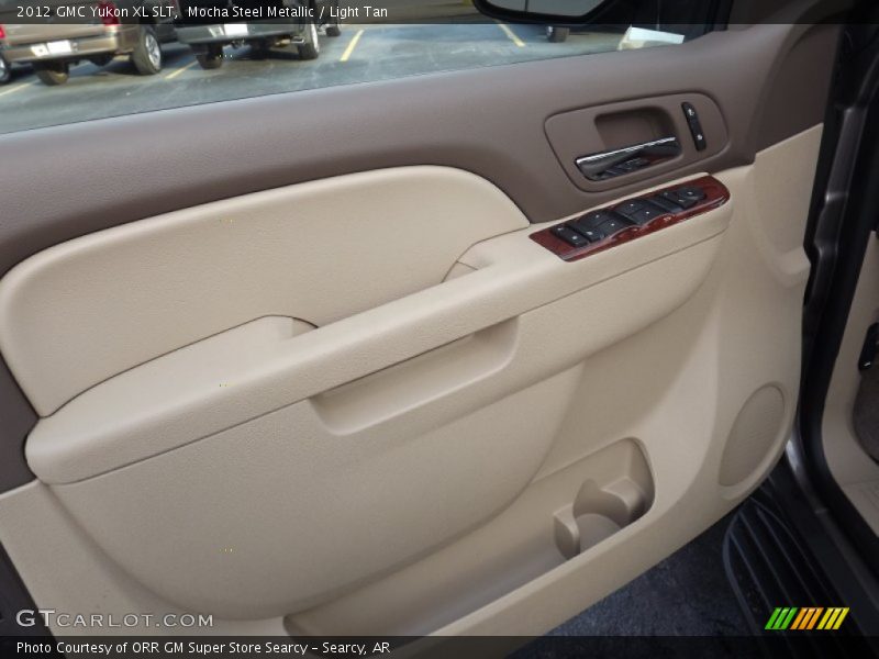 Mocha Steel Metallic / Light Tan 2012 GMC Yukon XL SLT
