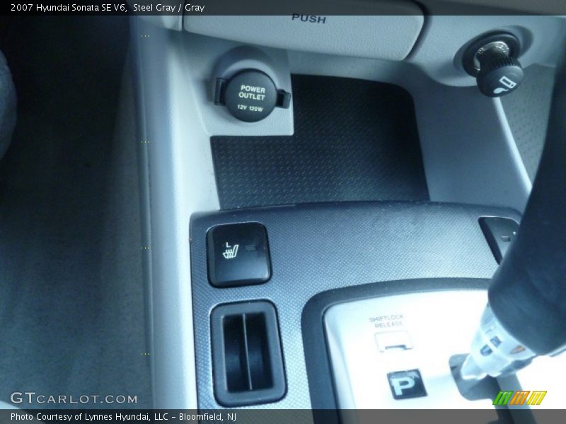 Steel Gray / Gray 2007 Hyundai Sonata SE V6