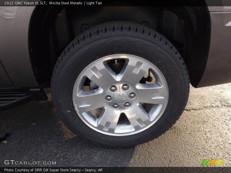 Mocha Steel Metallic / Light Tan 2012 GMC Yukon XL SLT