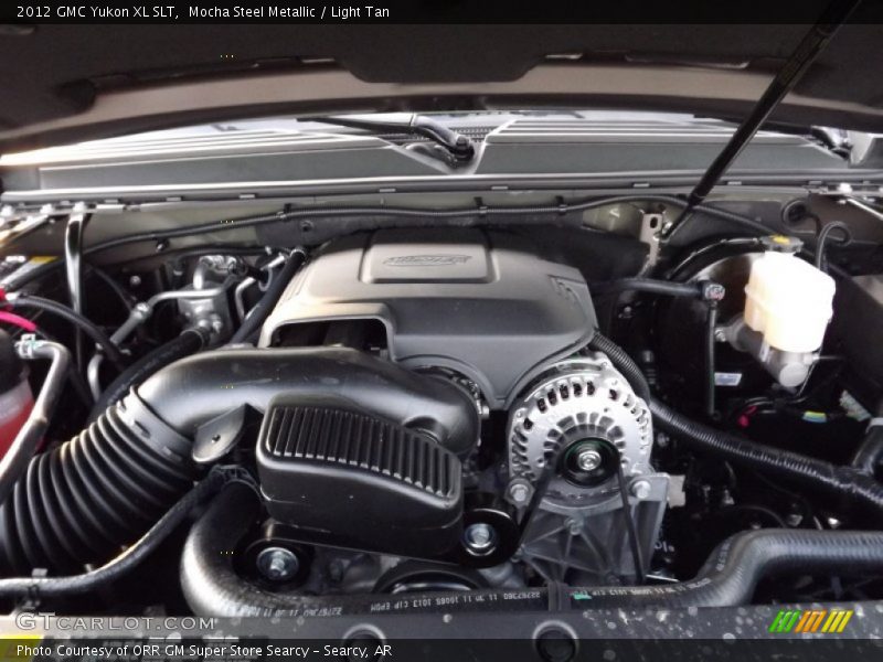 Mocha Steel Metallic / Light Tan 2012 GMC Yukon XL SLT