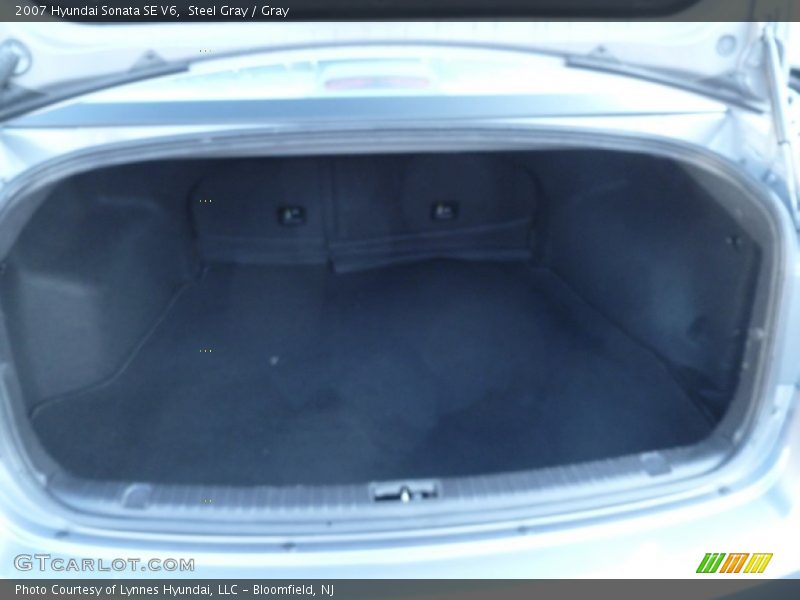 Steel Gray / Gray 2007 Hyundai Sonata SE V6