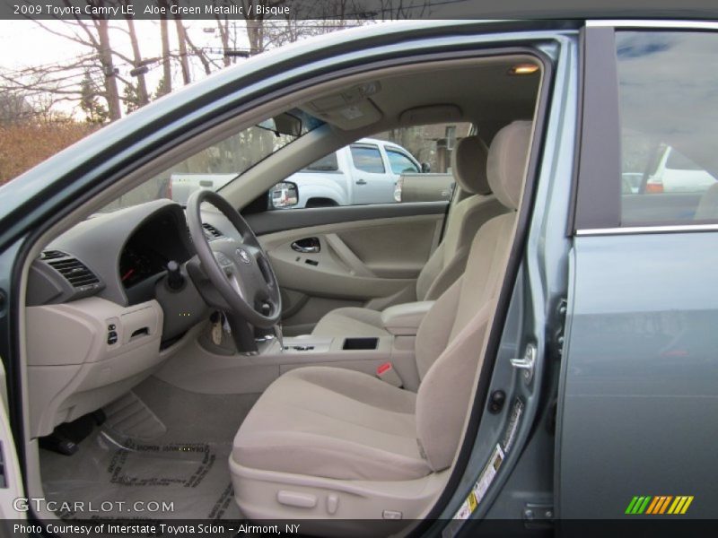 Aloe Green Metallic / Bisque 2009 Toyota Camry LE