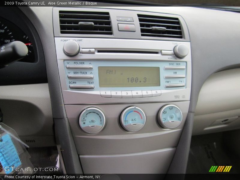 Aloe Green Metallic / Bisque 2009 Toyota Camry LE