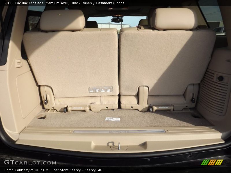  2012 Escalade Premium AWD Trunk