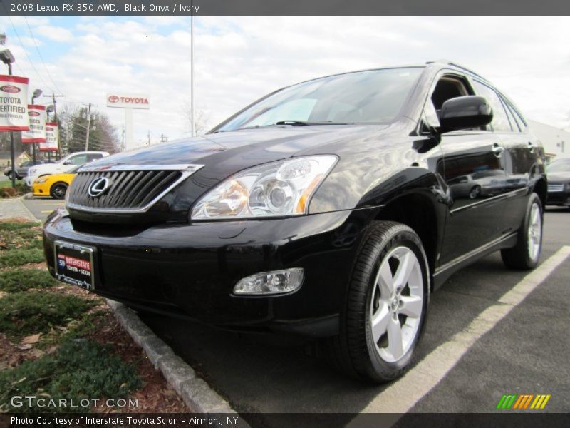 Black Onyx / Ivory 2008 Lexus RX 350 AWD