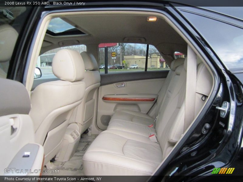 Black Onyx / Ivory 2008 Lexus RX 350 AWD